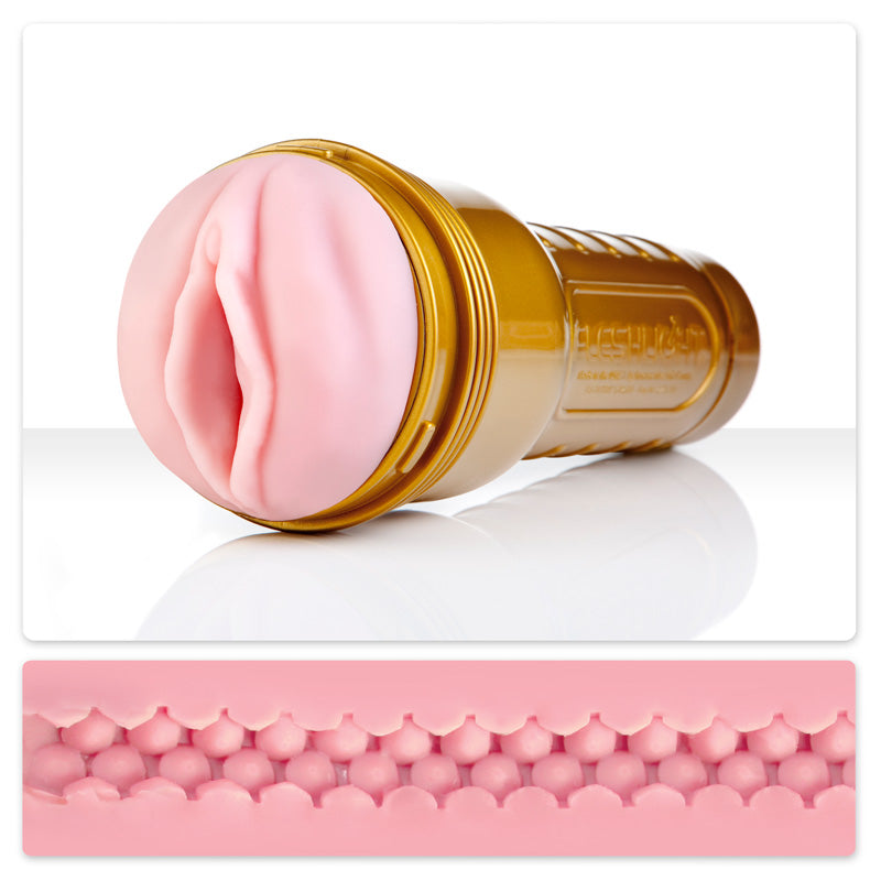 PlayBound UK adult toys & lingerie: fleshlight stu stamina training unit pink vagina masturbator