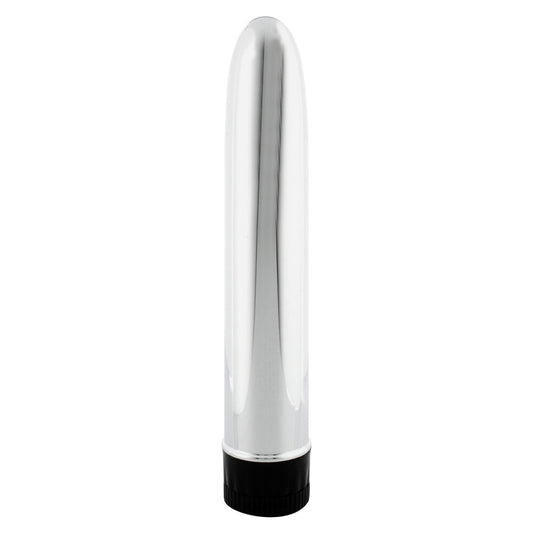 PlayBound UK adult toys & lingerie: slimline smooth multi speed vibrator silver