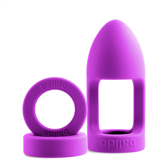 PlayBound UK adult toys & lingerie: balldo the worlds first ball dildo purple