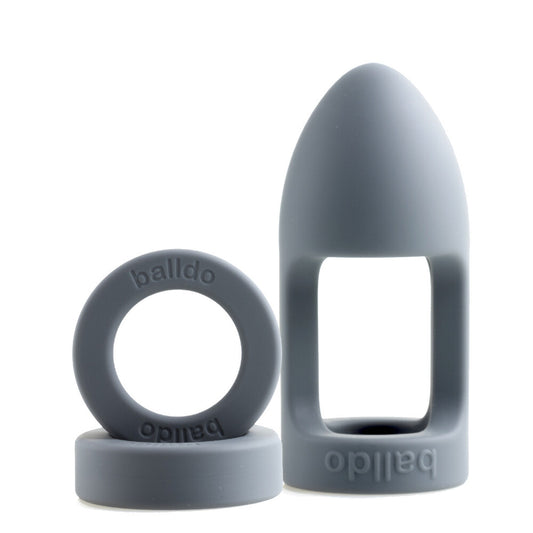 PlayBound UK adult toys & lingerie: balldo the worlds first ball dildo steel grey