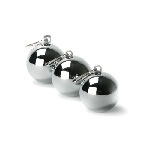 PlayBound UK adult toys & lingerie: chrome ball weights 8oz