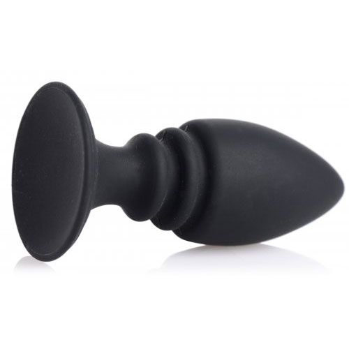 PlayBound UK adult toys & lingerie: strict male cock ring harness with silicone anal plug