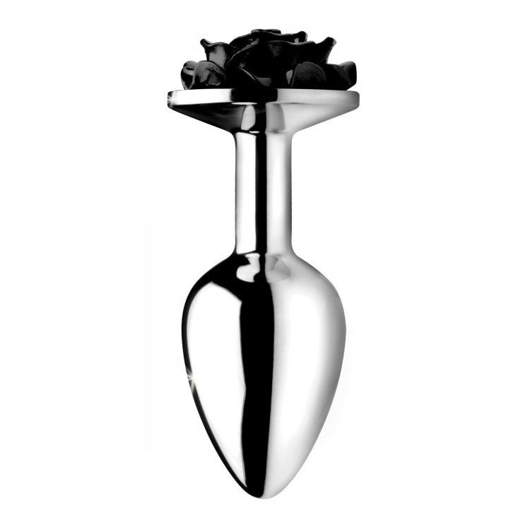 PlayBound UK adult toys & lingerie: booty sparks black rose anal plug large