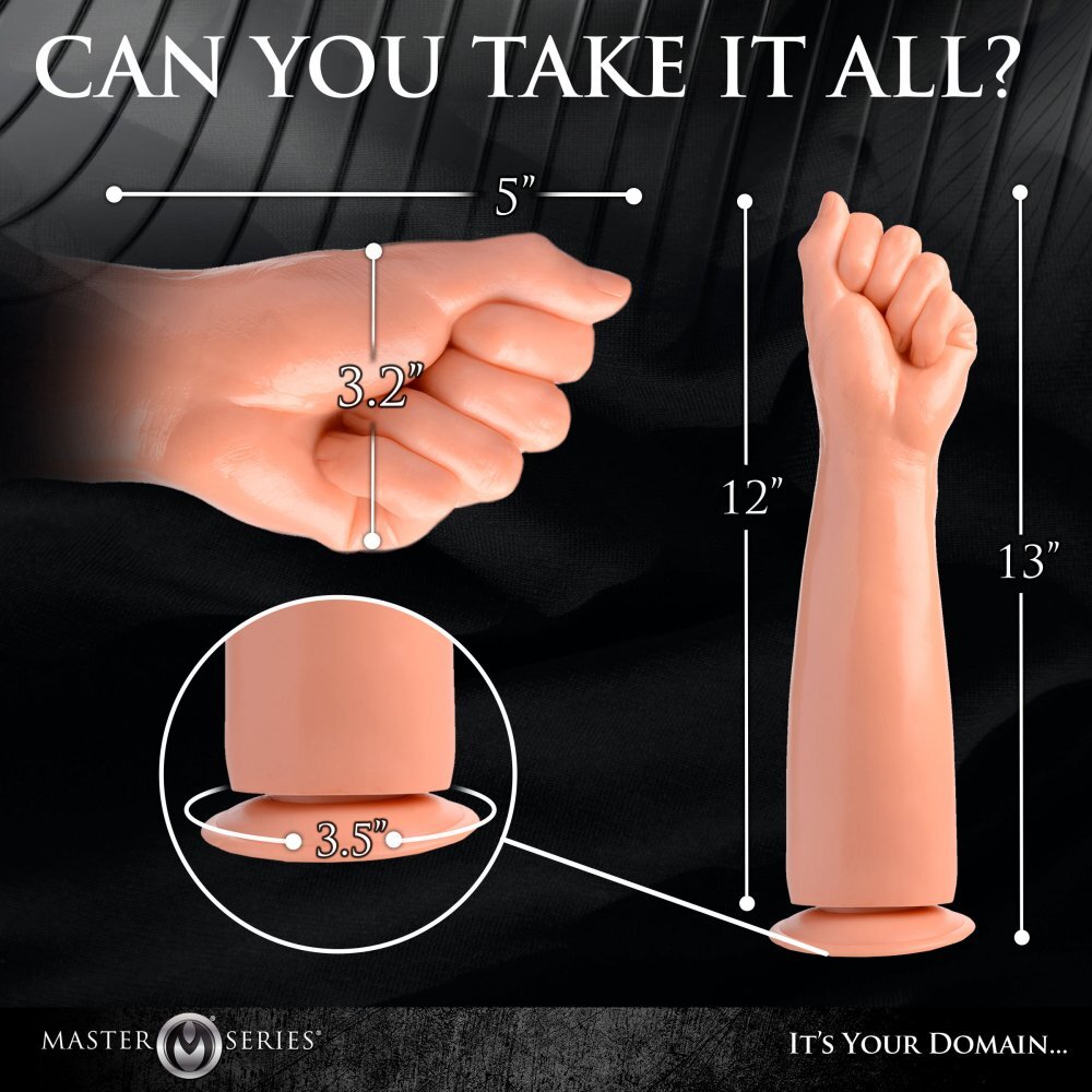 PlayBound UK adult toys & lingerie: master series clenched fist dildo