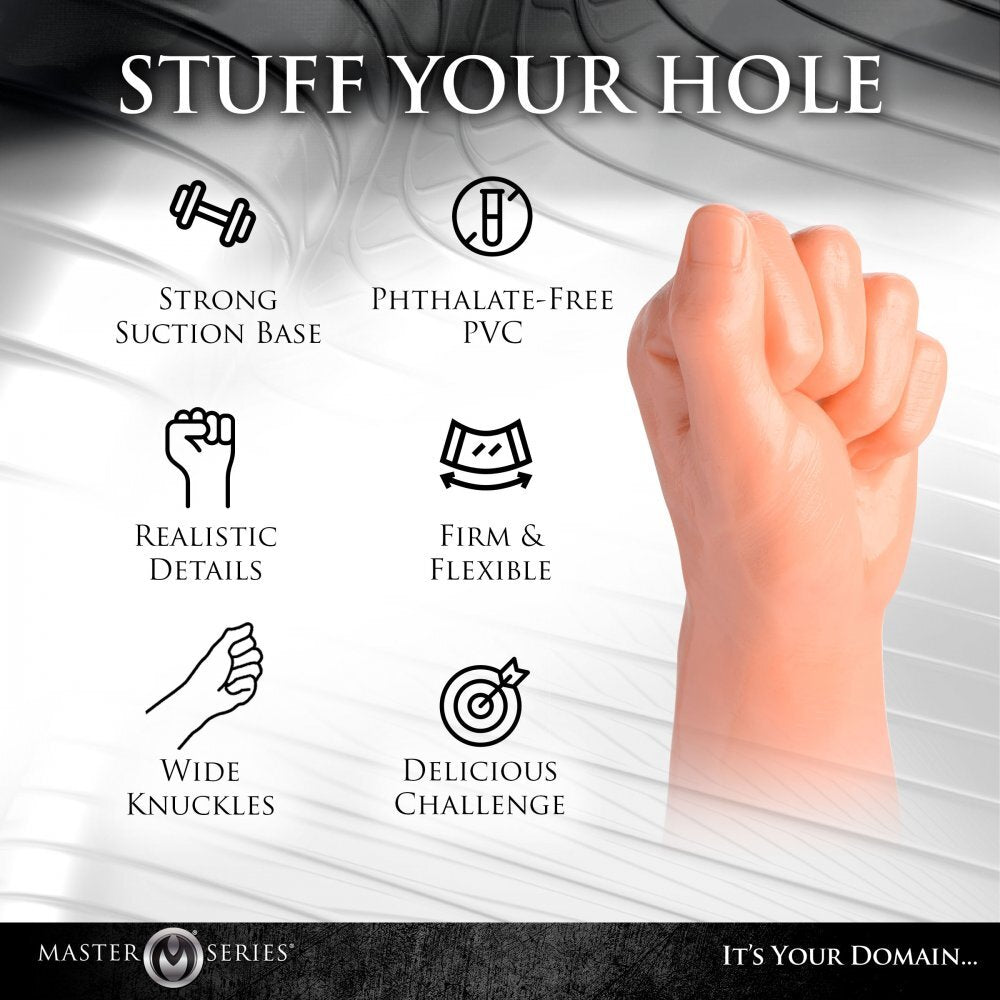 PlayBound UK adult toys & lingerie: master series clenched fist dildo