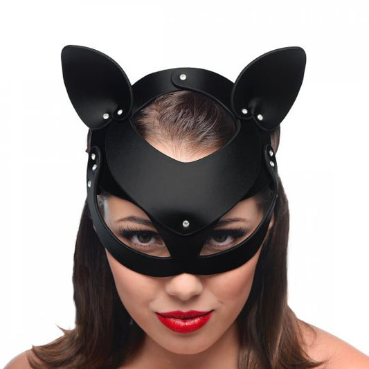 PlayBound UK adult toys & lingerie: master series bad kitten leather cat mask