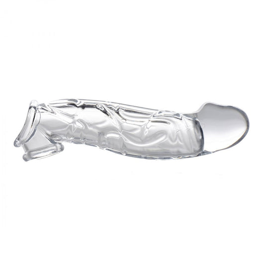 PlayBound UK adult toys & lingerie: size matters 2 inch clear penis extender sleeve