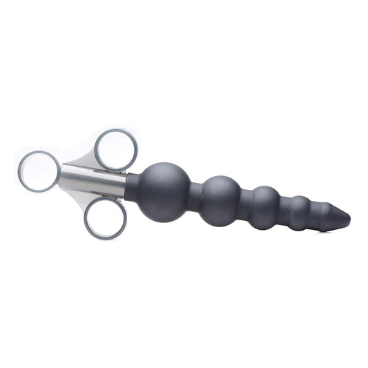 PlayBound UK adult toys & lingerie: master series silicone graduated beads lube launcher