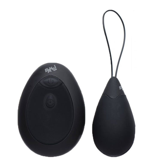 PlayBound UK adult toys & lingerie: 10x silicone vibrating egg black