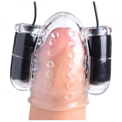 PlayBound UK adult toys & lingerie: trinity vibes 20x deluxe dual vibrating head teaser