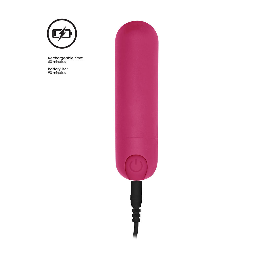 PlayBound UK adult toys & lingerie: 10 speed rechargeable bullet pink