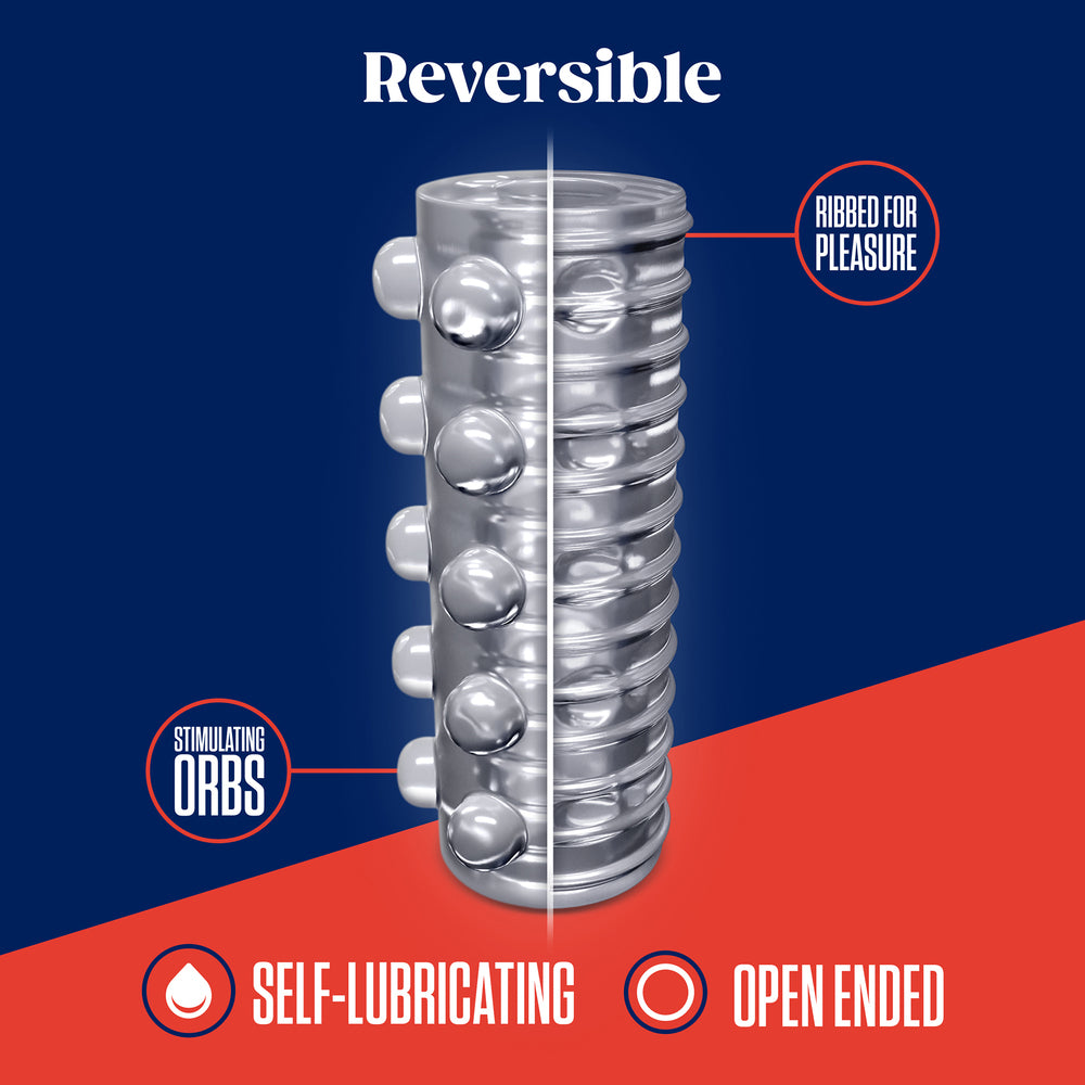 PlayBound UK adult toys & lingerie: rize swich self lubricating stroker clear