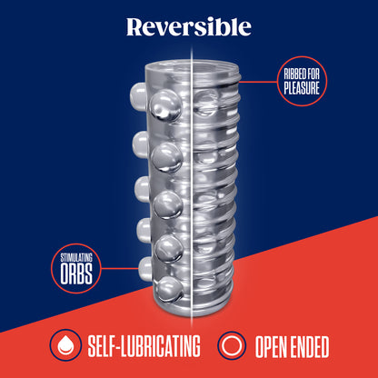 PlayBound UK adult toys & lingerie: rize swich self lubricating stroker clear
