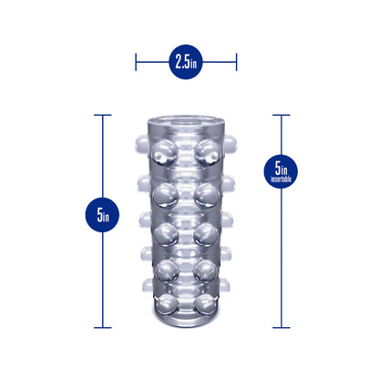 PlayBound UK adult toys & lingerie: rize swich self lubricating stroker clear
