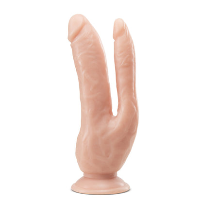 PlayBound UK adult toys & lingerie: dr skin dual 8 inch dual penetrating dildo with suction cup