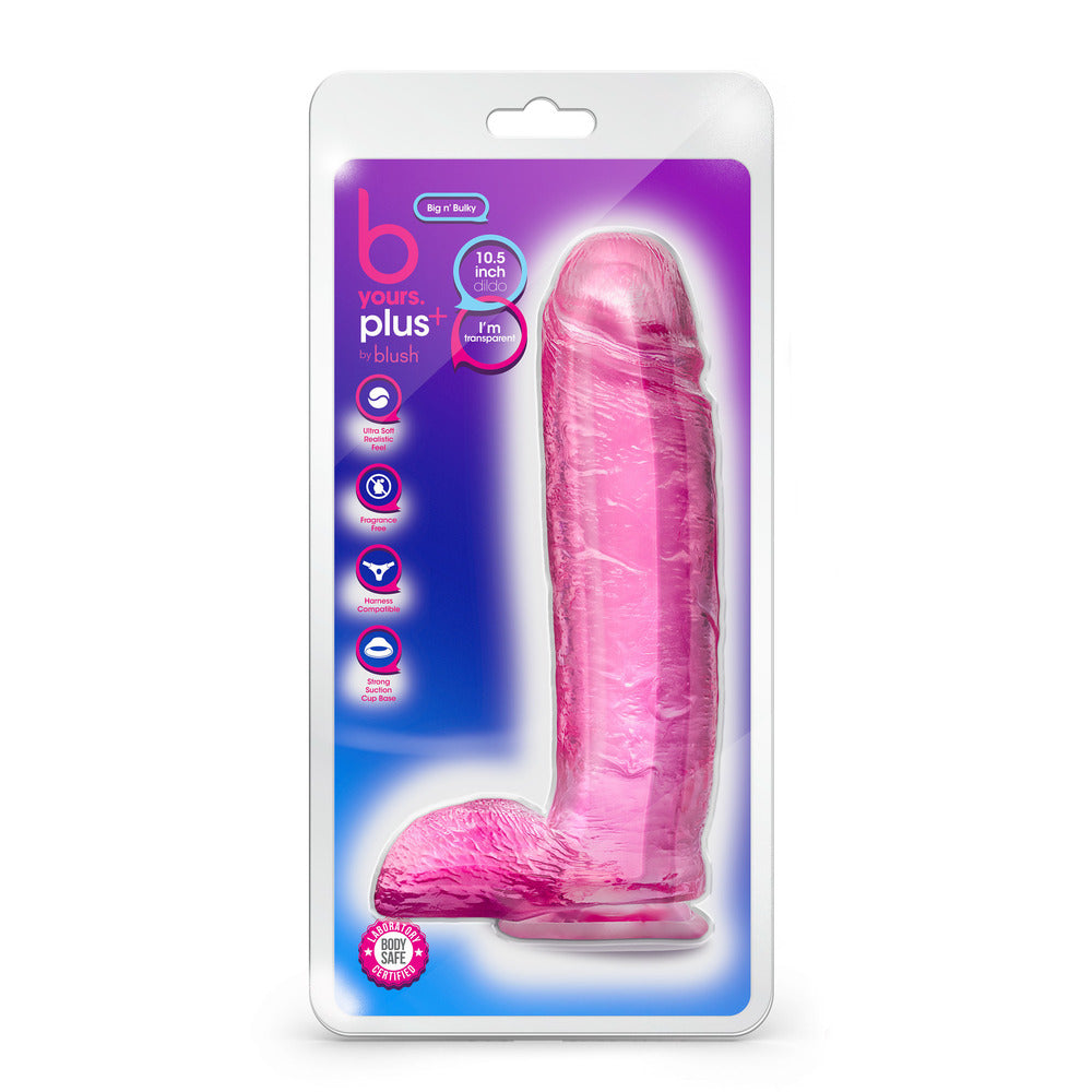 PlayBound UK adult toys & lingerie: b yours plus big n bulky 10 5 inch dildo