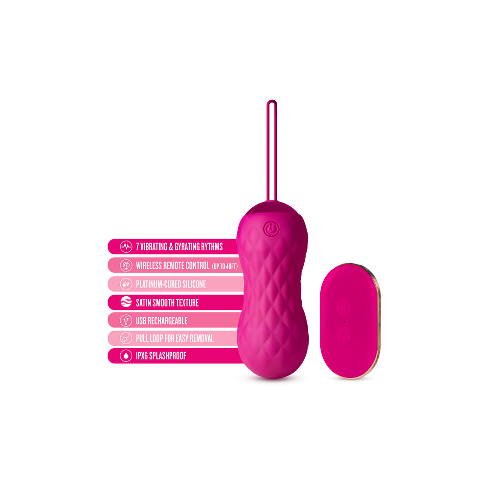PlayBound UK adult toys & lingerie: lush carina gyrating remote control egg