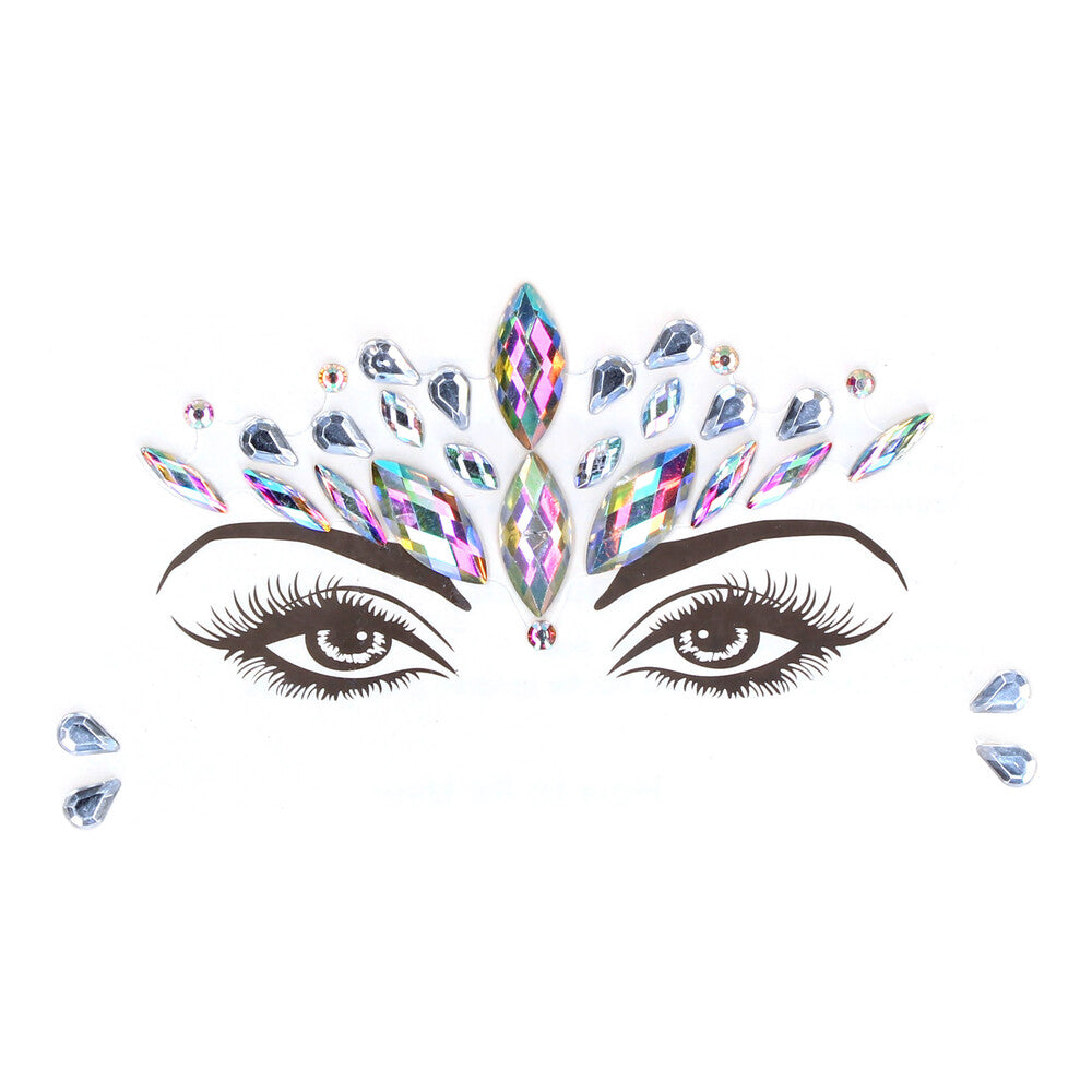 PlayBound UK adult toys & lingerie: le desir dazzling crowned face bling sticker