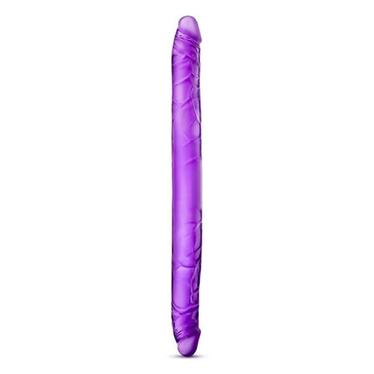 PlayBound UK adult toys & lingerie: b yours 16 inch purple double dildo