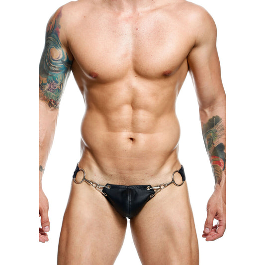 PlayBound UK adult toys & lingerie: mob eroticwear dngeon basics snap jockstrap