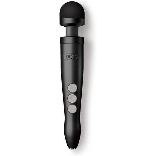 PlayBound UK adult toys & lingerie: doxy die cast 3 rechargeable wand matte black