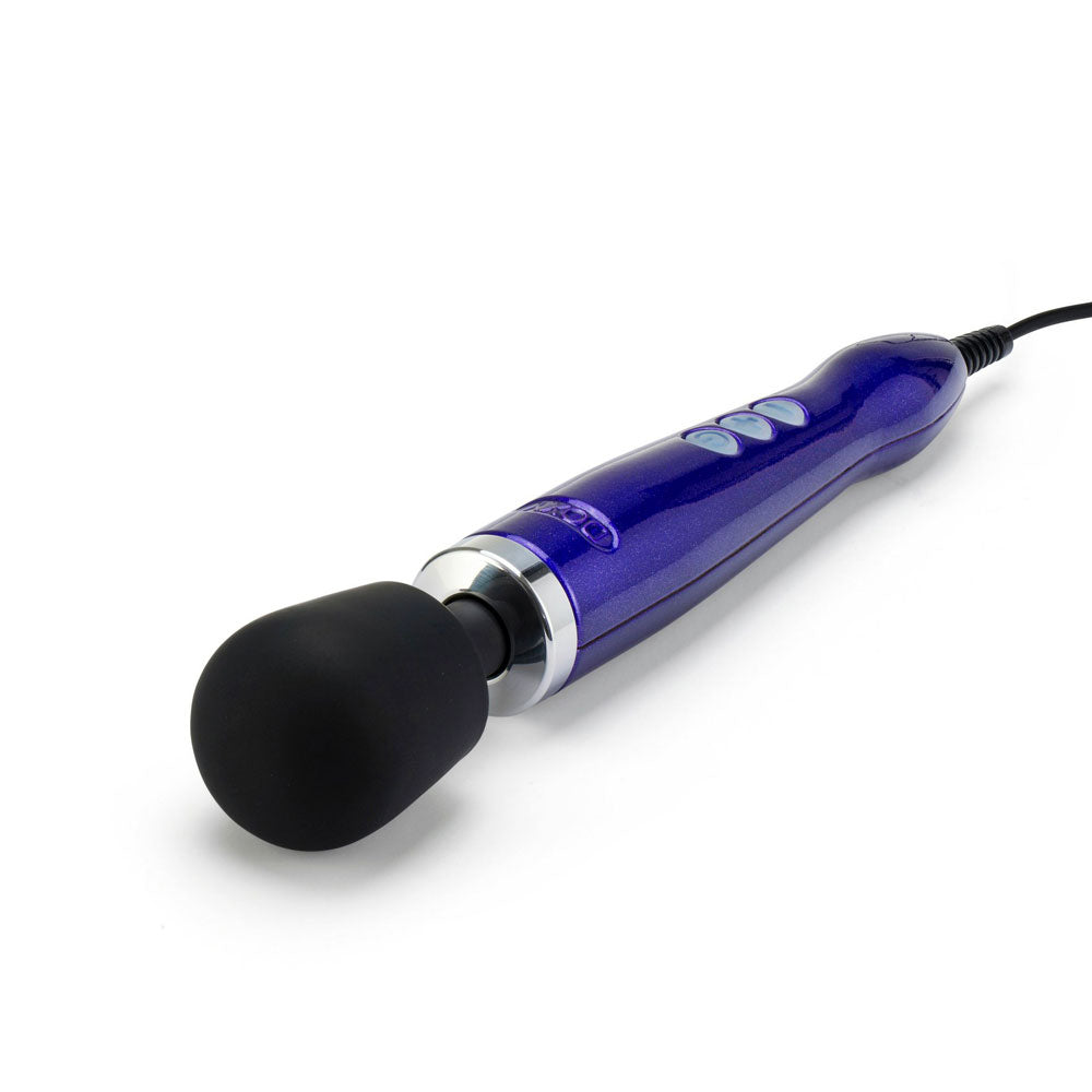 PlayBound UK adult toys & lingerie: doxy die cast wand massager purple uk plug