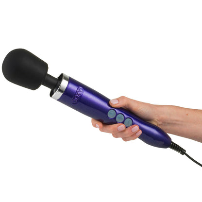 PlayBound UK adult toys & lingerie: doxy die cast wand massager purple uk plug