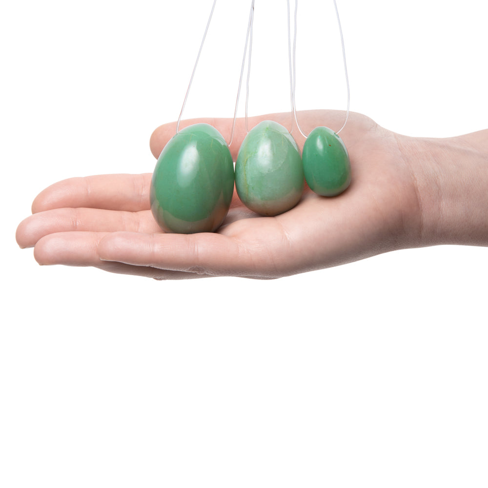 PlayBound UK adult toys & lingerie: la gemmes yoni egg set jade
