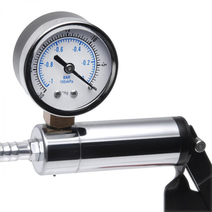 PlayBound UK adult toys & lingerie: size matters deluxe steel hand pump