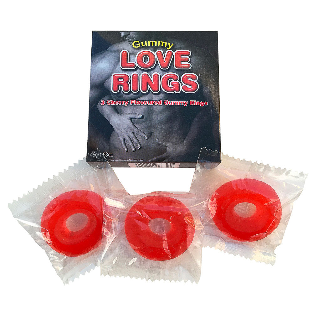 PlayBound UK adult toys & lingerie: gummy love rings