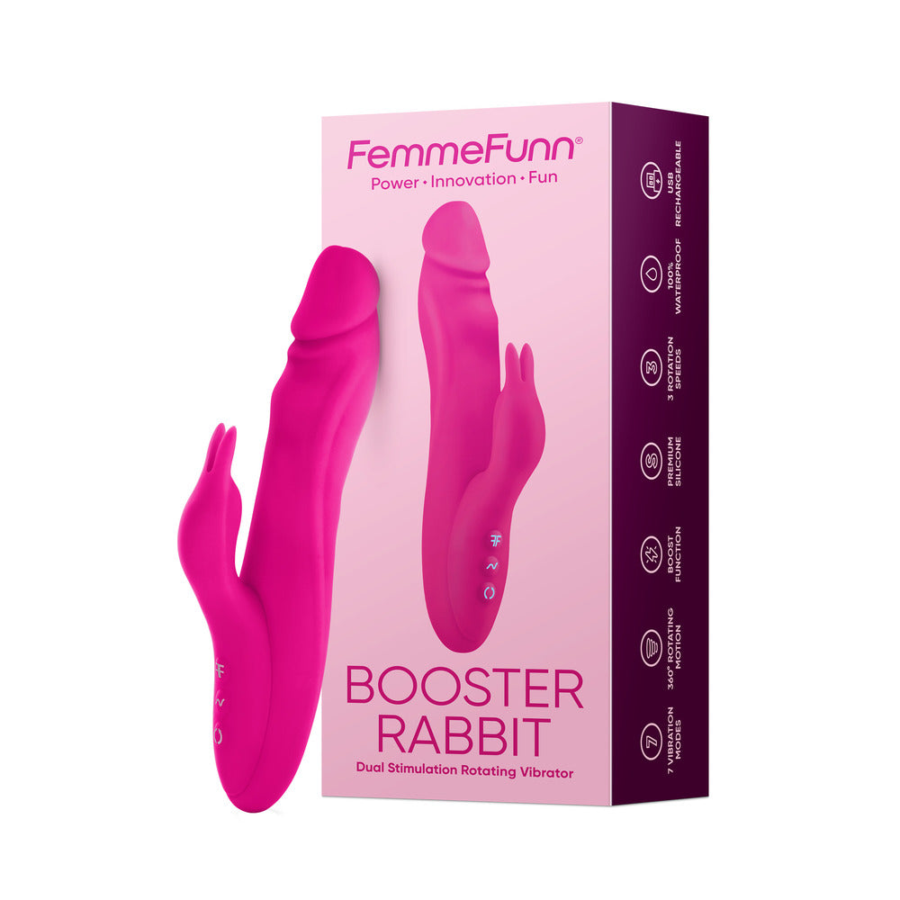 PlayBound UK adult toys & lingerie: femmefunn booster rabbit vibe