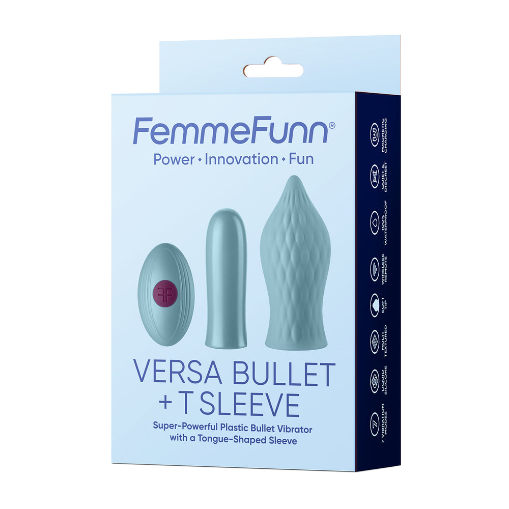 PlayBound UK adult toys & lingerie: femmefunn versa bullet with sleeve