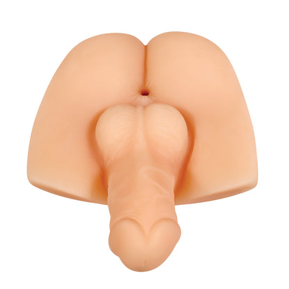 PlayBound UK adult toys & lingerie: gender x back door bash masturbator flesh pink
