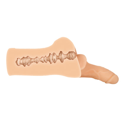 PlayBound UK adult toys & lingerie: gender x back door bash masturbator flesh pink