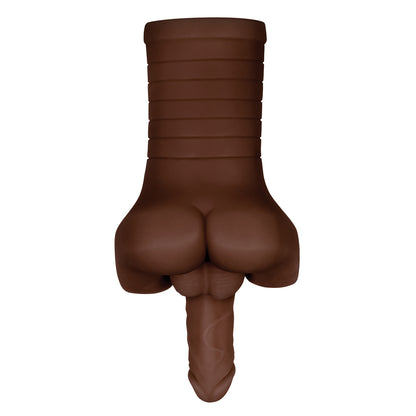 PlayBound UK adult toys & lingerie: gender x back door bash masturbator flesh brown