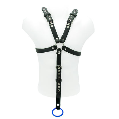 PlayBound UK adult toys & lingerie: house of eros 1 inch male harness and cock strap