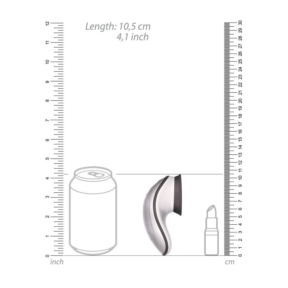 PlayBound UK adult toys & lingerie: twitch silver hands free suction and vibration toy