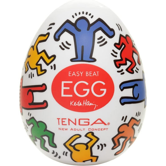 PlayBound UK adult toys & lingerie: tenga keith haring dance egg masturbator