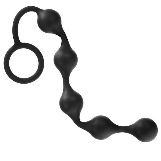 PlayBound UK adult toys & lingerie: onyx silicone anal beads