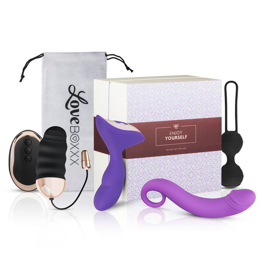 PlayBound UK adult toys & lingerie: loveboxxx solo womens box gift set