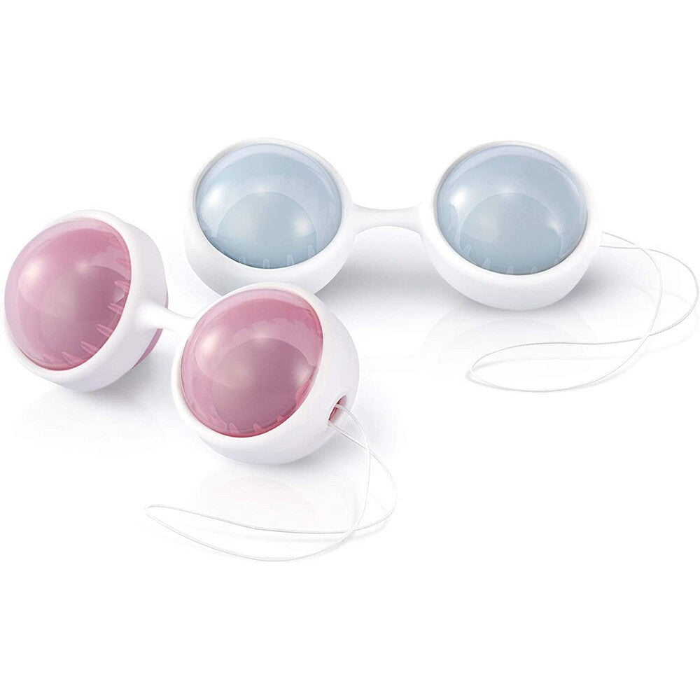 PlayBound UK adult toys & lingerie: lelo luna beads pink and blue