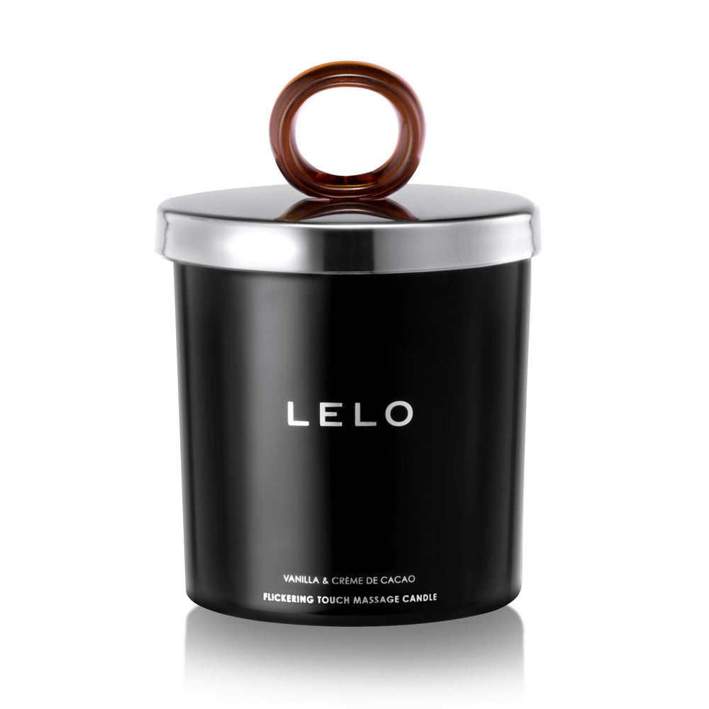 PlayBound UK adult toys & lingerie: lelo vanilla and creme de cacao flickering touch massage candle