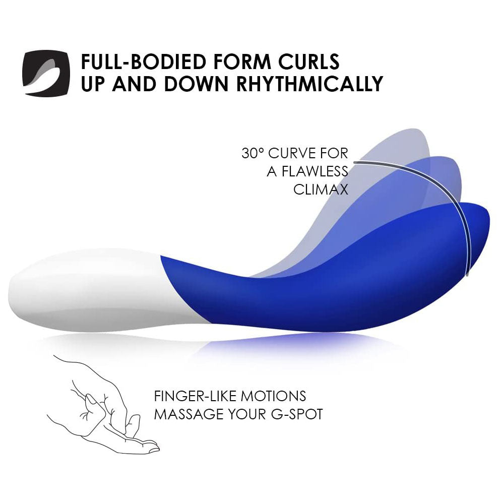 PlayBound UK adult toys & lingerie: lelo mona wave midnight blue vibrator