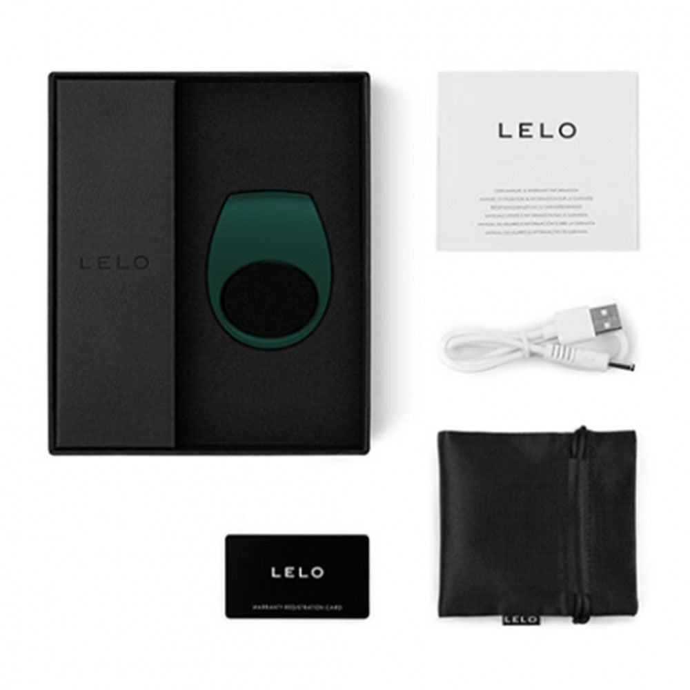 PlayBound UK adult toys & lingerie: lelo tor 2 green couples ring