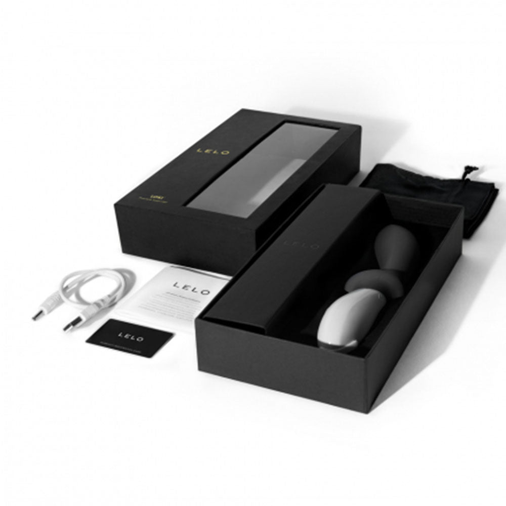 PlayBound UK adult toys & lingerie: lelo loki obsidian black prostate massager