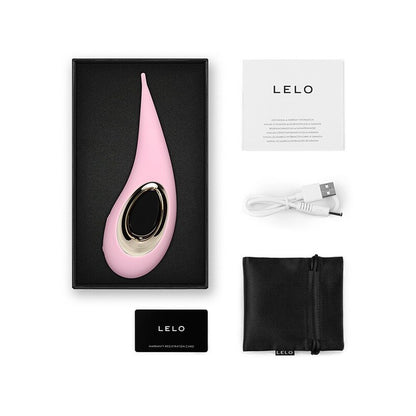 PlayBound UK adult toys & lingerie: lelo dot elliptical clitoral stimulator pink