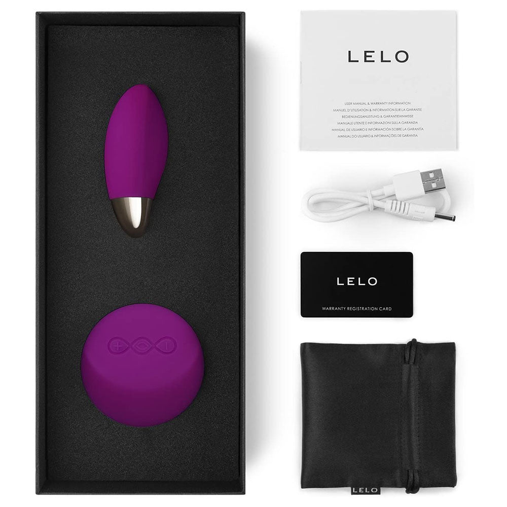 PlayBound UK adult toys & lingerie: lelo lyla 2 deep rose vibrating bullet