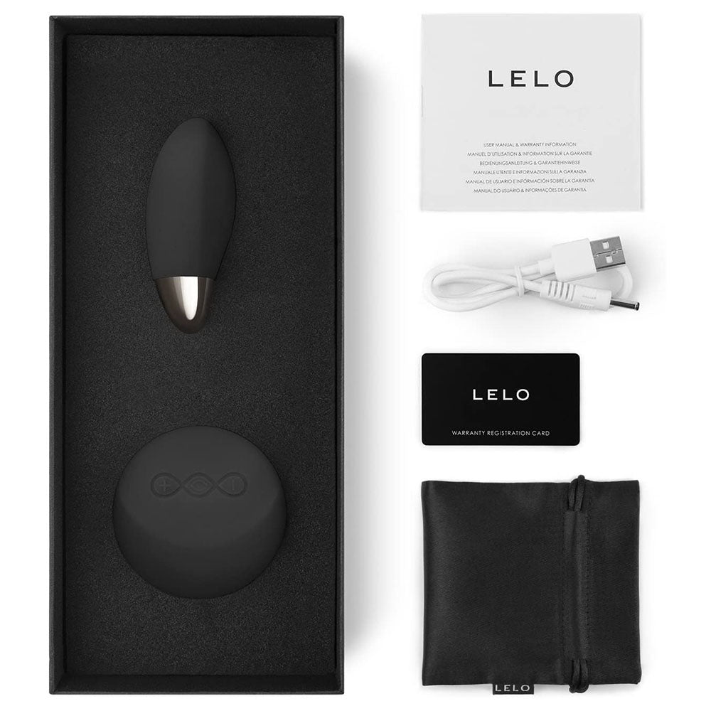 PlayBound UK adult toys & lingerie: lelo lyla 2 obsidian black vibrating bullet