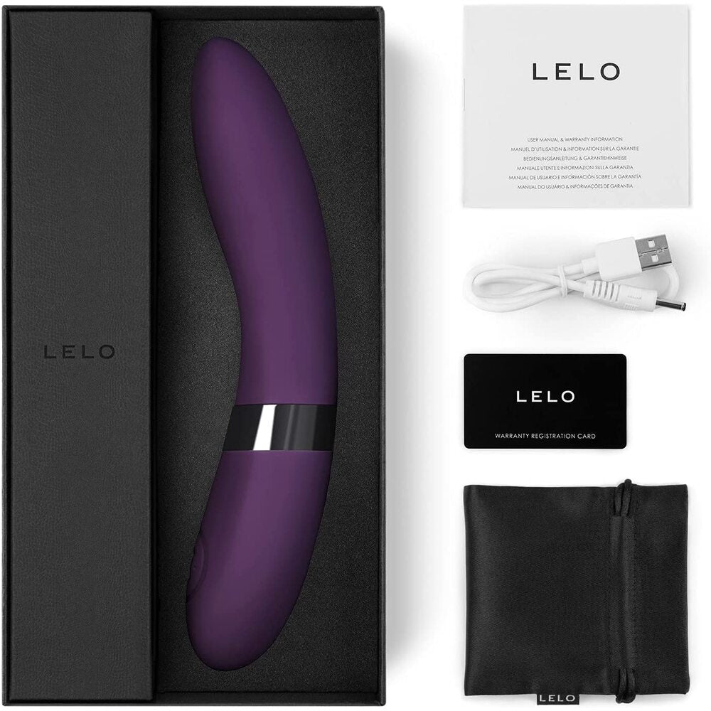 PlayBound UK adult toys & lingerie: lelo elise 2 plum vibrator