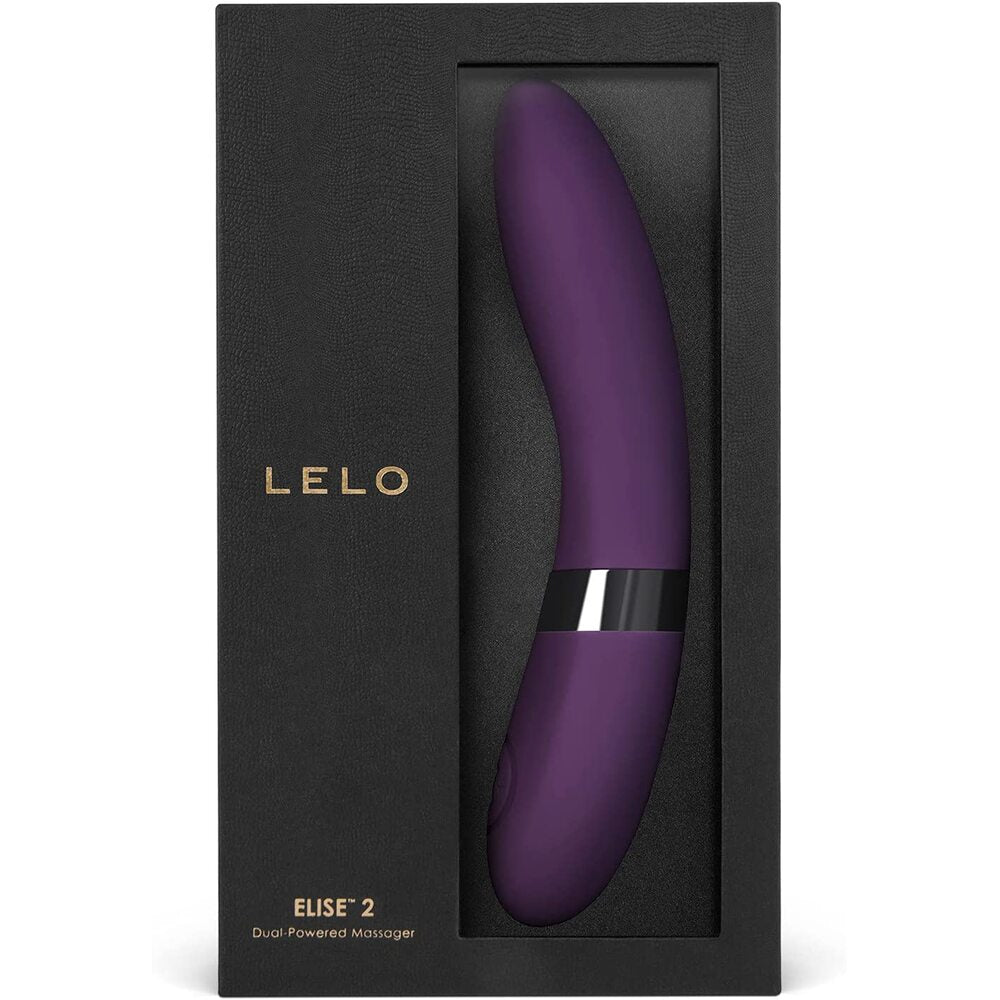 PlayBound UK adult toys & lingerie: lelo elise 2 plum vibrator